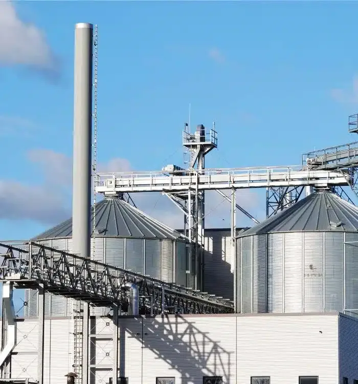 Immagine di fabbrica sottoposta all'AIA Autorizzazione integrata ambientale